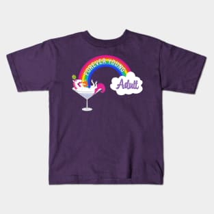 Forever Young Adult Official Logo Kids T-Shirt